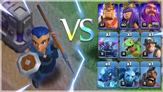 La NUOVA Campionessa Reale VS TUTTE le Truppe di Clash of Clans ITA!