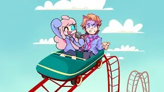 Cloud met Senpai (fnf animation)