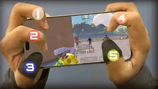 5 finger mobile best settings & sensitivity | PUBG MOBILE