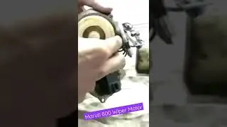 Maruti 800 Wiper Motor Basics 