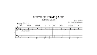 Hit The Road Jack - Easy Piano