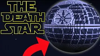 HOW I BUILT THE DEATH STAR IN MINECRAFT!