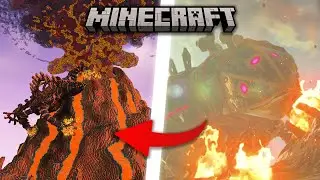 A CLOSER LOOK at Death Mountain - Breath of the Wild in Minecraft
