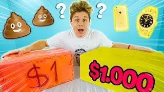 CAIXA MISTERIOSA DE $1 vs CAIXA MISTERIOSA DE $1.000 📦