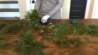 How to Make Evergreen Garland