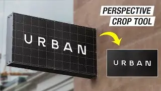 Crop an image in Perspective using photoshop | How to use perspective crop tool in photoshop
