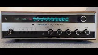 Легендарный Раритет! Топовый AKAI AA - 6600 Japan 220V! 1970г.в. Часть первая.  До обслуживания.