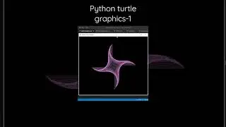 Python turtle graphics-1🔥🔥coding status#shorts #coding #programming #python