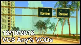 VCS Any% VODs 18/10/2018