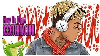 How to draw x tentacion Hypebeast Supreme