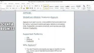 Chapter 1: Introduction to Appium