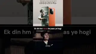 only gamerz can feel this video 😐😕 #iqooz9spro #gamingphone
