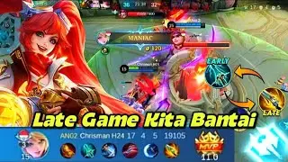 MANIAC _ Build Critical Attack Speed Full Damage Layla Terbaru 2025 Update Terbaru Mobile Legends