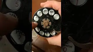 Rotary phone mechanism asmr