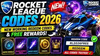 Rocket League Codes 2026 🔥 NEW Working Redeem Codes & Free Rewards