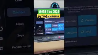 ✅ Русификация Voyah FREE 2024 // NewTime Auto 