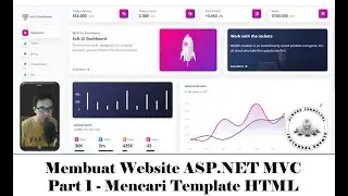 Part 1 - Mencari Template HTML (Dashboard) | Tutorial Website .NET (C#)