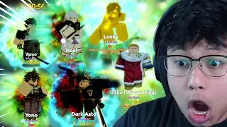 GETTING ALL THE UNITS ON THE BLACK CLOVER UPDATE - Anime Adventures