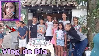 Vlog Do Dia (olha o que aconteceu 😱)