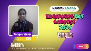 Engineers Day Contest 2024 | Ms.Nadhiya -Finalist | Government College of Engineering