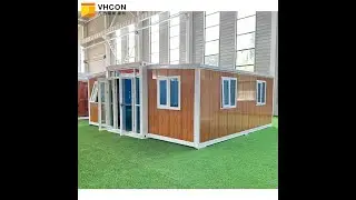 After receiving the expandable container house,installation can be completed in 10 minutes.