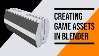 Blender Game Asset Creation Demo 01