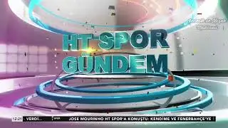 HT Spor Ana Haber, Gündem, Haber Bülteni ve Satır Arası Jeneriği.