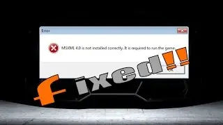 Solution - How to fix Msxml 4.0 Error || SiRa CreationZ ||