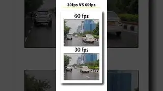 30fps VS 60fps live camera test and comparison 😱 