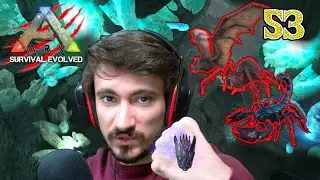 COMBAT DANS UNE GROTTE DE LA MORT POUR L'ARTEFACT DÉVOREUR !! [ARK Episode 53]