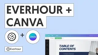 Canva Time Tracking Integration | Everhour