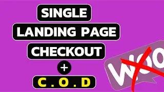 Cara Buat Single Landing Page + COD tanpa Woocommerce