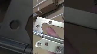 Петли БАБОЧКИ. Как установить на дверное полотно.