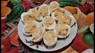 103. Яйца фаршированные.