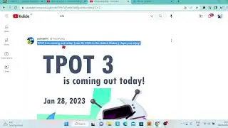 proof that tpot 3 comes today