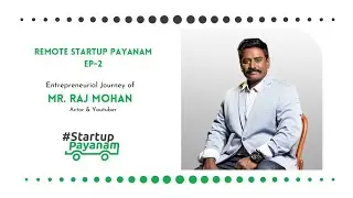 Entrepreneurial Journey & Interaction with Mr. Rajmohan-Putchutney | Tamil Vanakm | Actor | Director