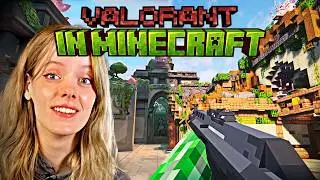 Valorant Pros Try INSANE Minecraft Mod