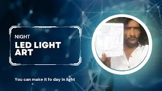 LED Art: Illuminate Your Creative Journey #bhfyp #lbbc tamil
