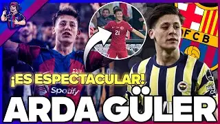 😱¡ES ESPECTACULAR!😱 ARDA GÜLER ME ILUSIONA MUCHO Y ASI JUEGA LA JOYA DEL FC BARCELONA
