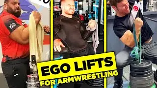 Why Heavy "Ego" Lifts Are Very Important for Armwrestling