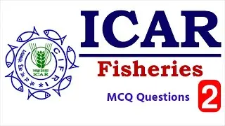 🔥ICAR Fisheries Objectives Questions with Answers (Part-2)