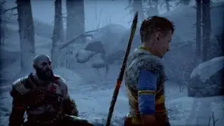 God of War Рагнарёк -Пролог [Бой с медведем]