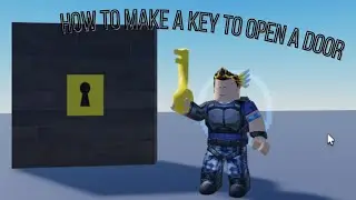 How to make a Key To Open a Door! Roblox Studio