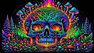 Dark Ambient Artwork - AI Psychedelic Animation