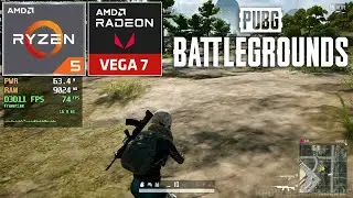 PUBG: BATTLEGROUNDS - Ryzen 5 5600G + VEGA 7