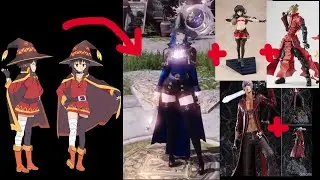 3D anime girl modeling Megumin Konosuba made in blender
