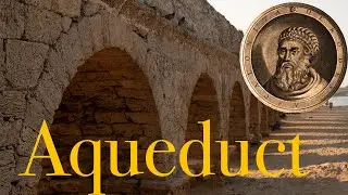 The magic of aqueduct beach Caesarea
