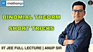 Binomial Theorem Class 11 Mathongo | IIT JEE Mains 2024 🎯
