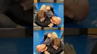 Self Defense: T-shirt cross choke from side control #bjj
