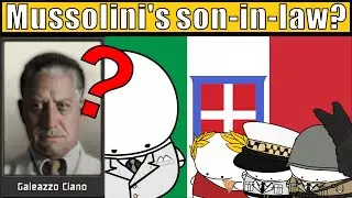 Mussolini's Successor is really like in TNO, where his son-in-law takes over?